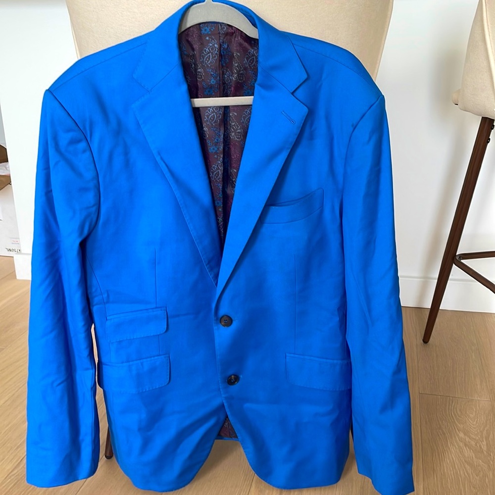 Custom made blazer Italian premium fabric